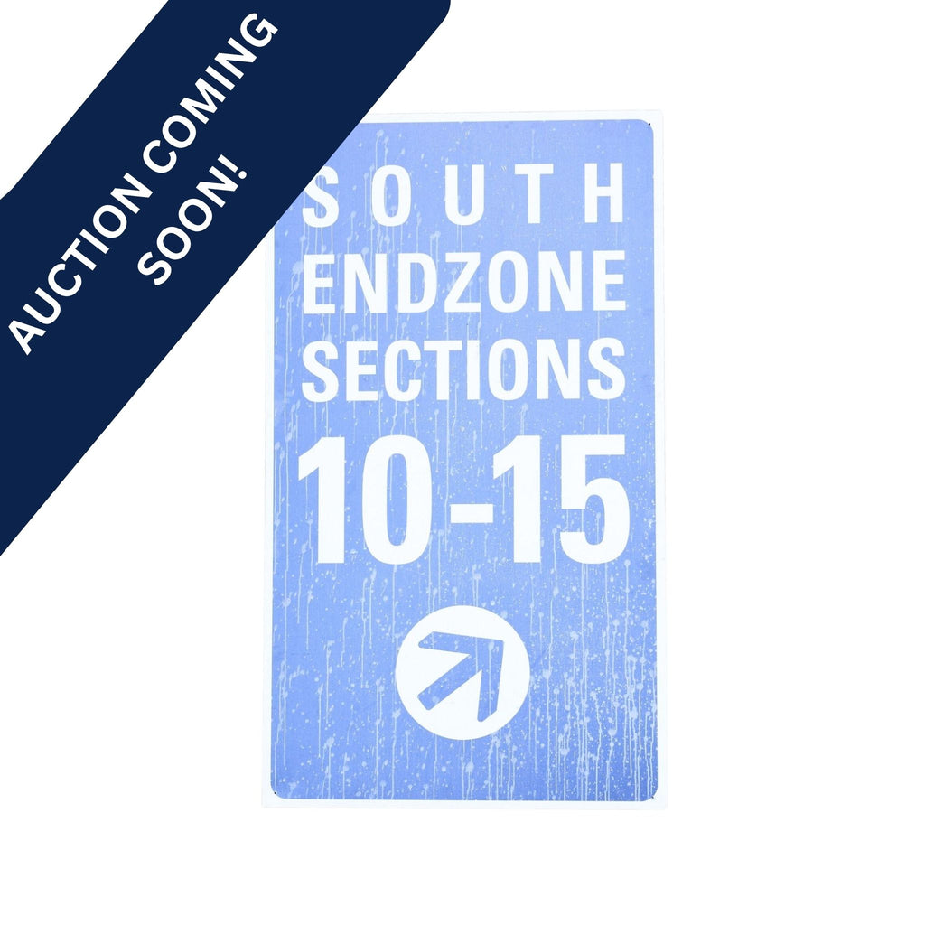 South Endzone Section 10-15 Sign