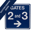 Arizona Football Gates 2 and 3 Sign