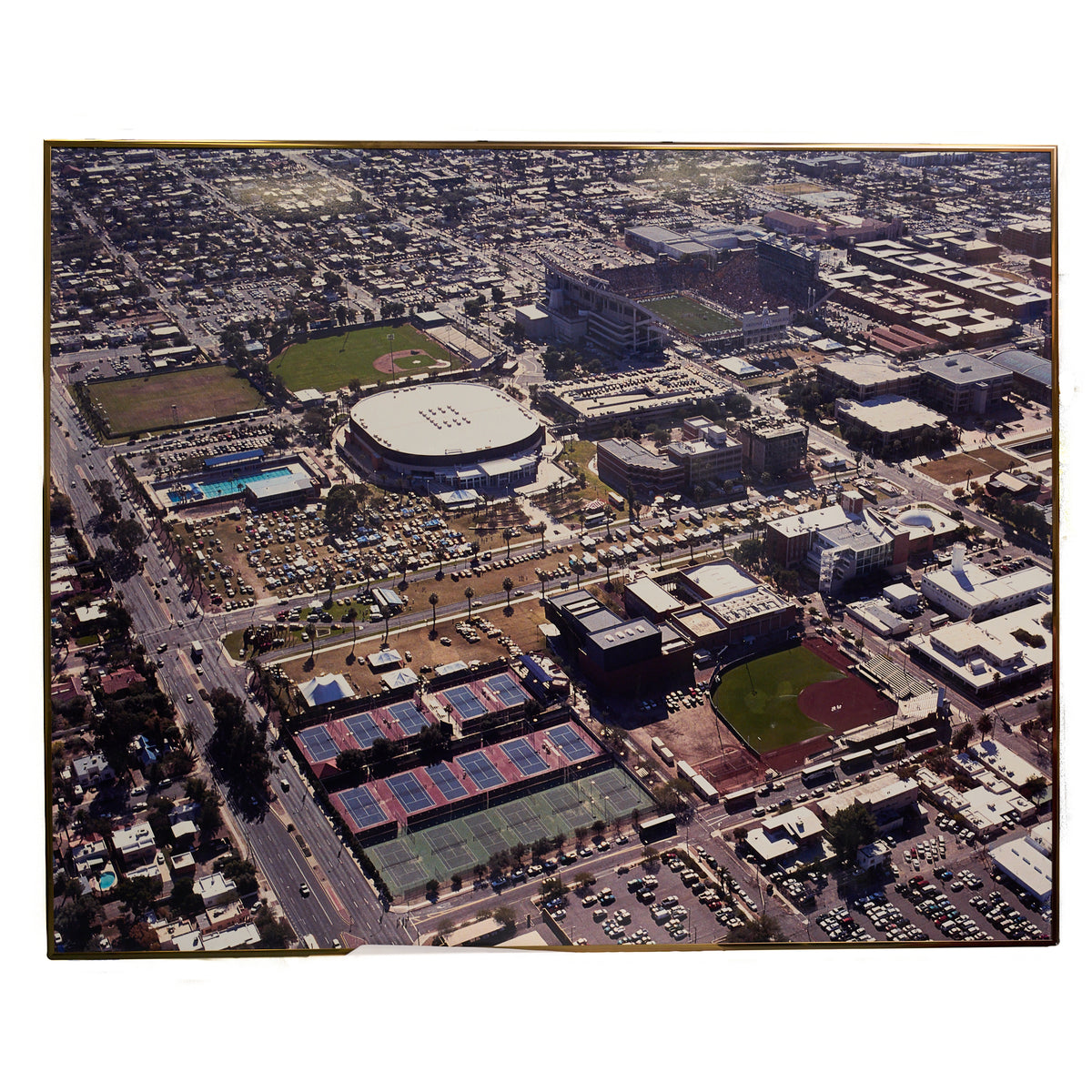 University of Arizona Aerial Athletic Facilities Photograph