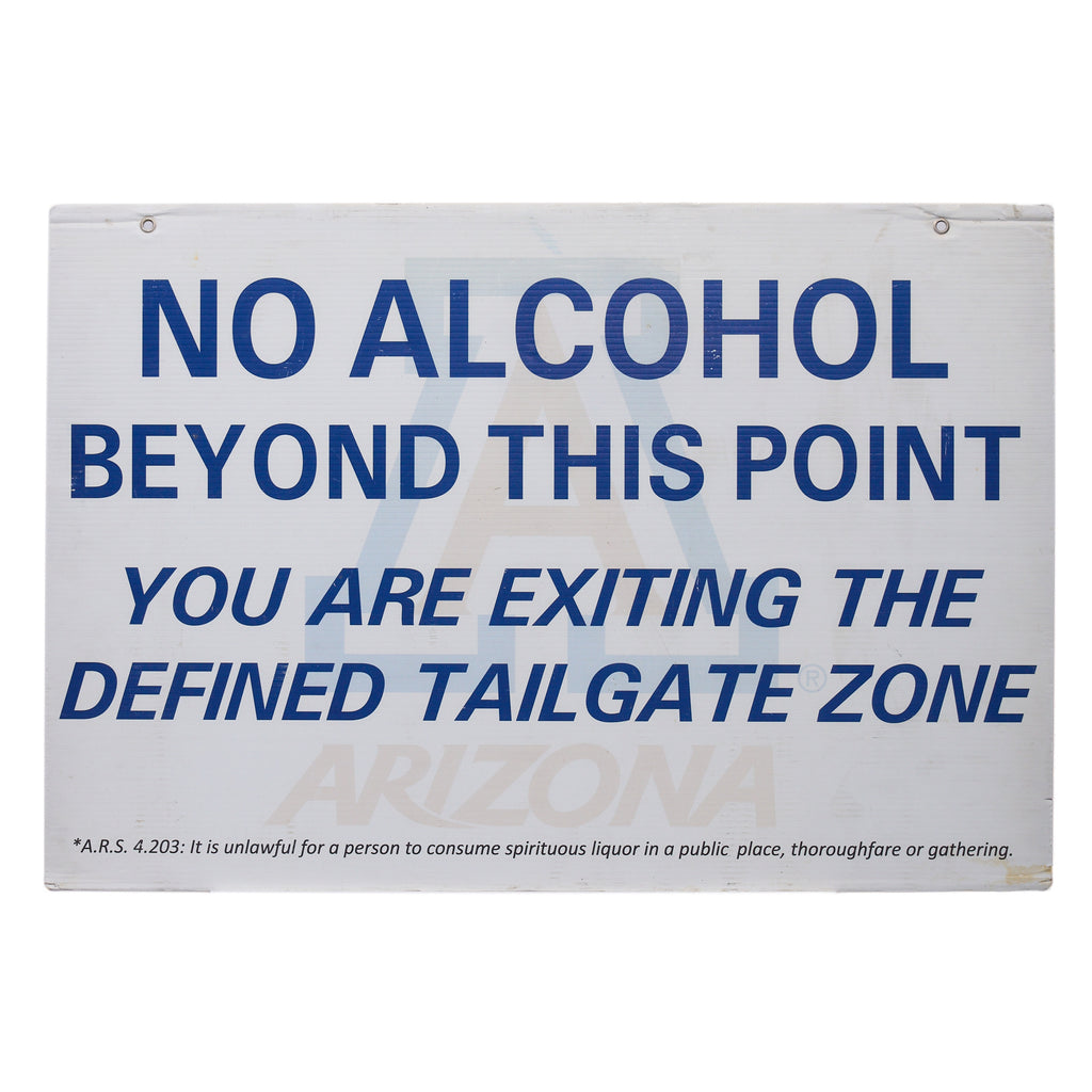 Arizona Tailgate Sign