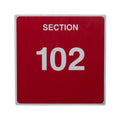 Arizona Football Section 102 Sign