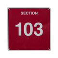 Arizona Football Section 103 Sign