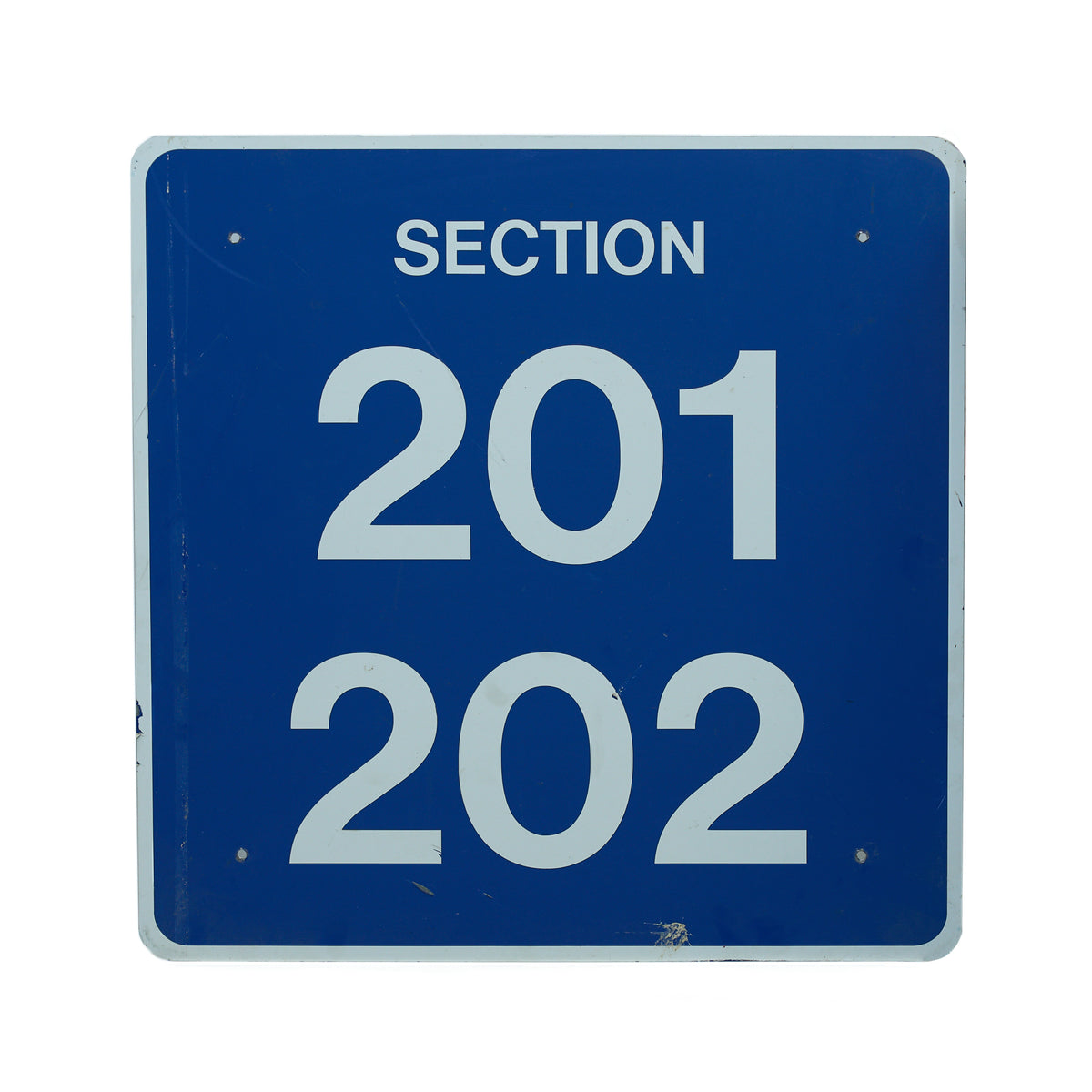 Arizona Football Section 201 - 202 Sign