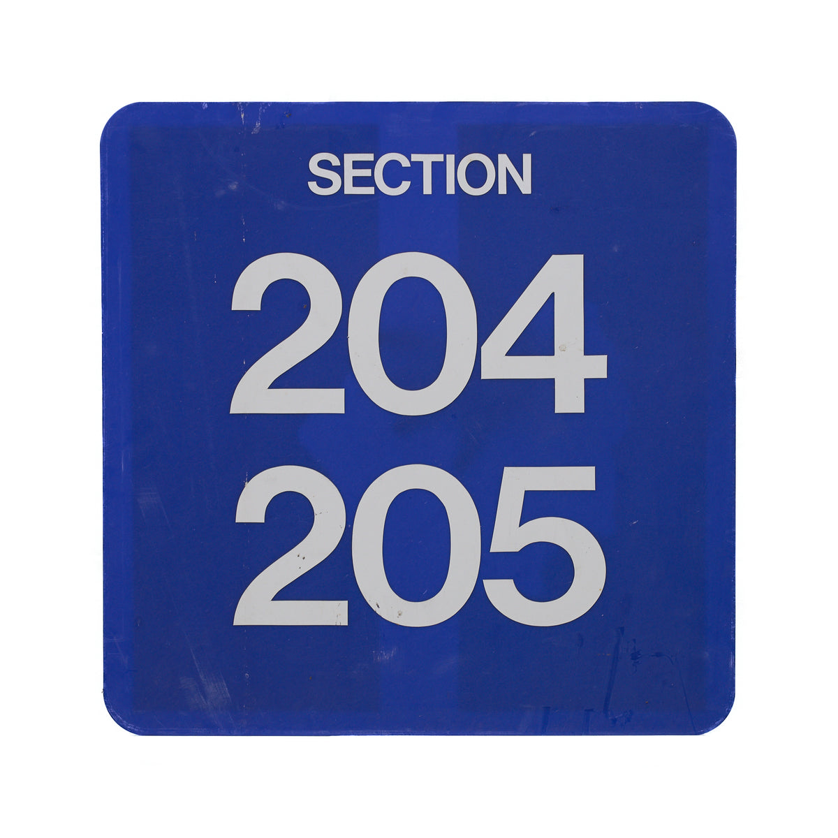Arizona Football Section 204 - 205 Sign