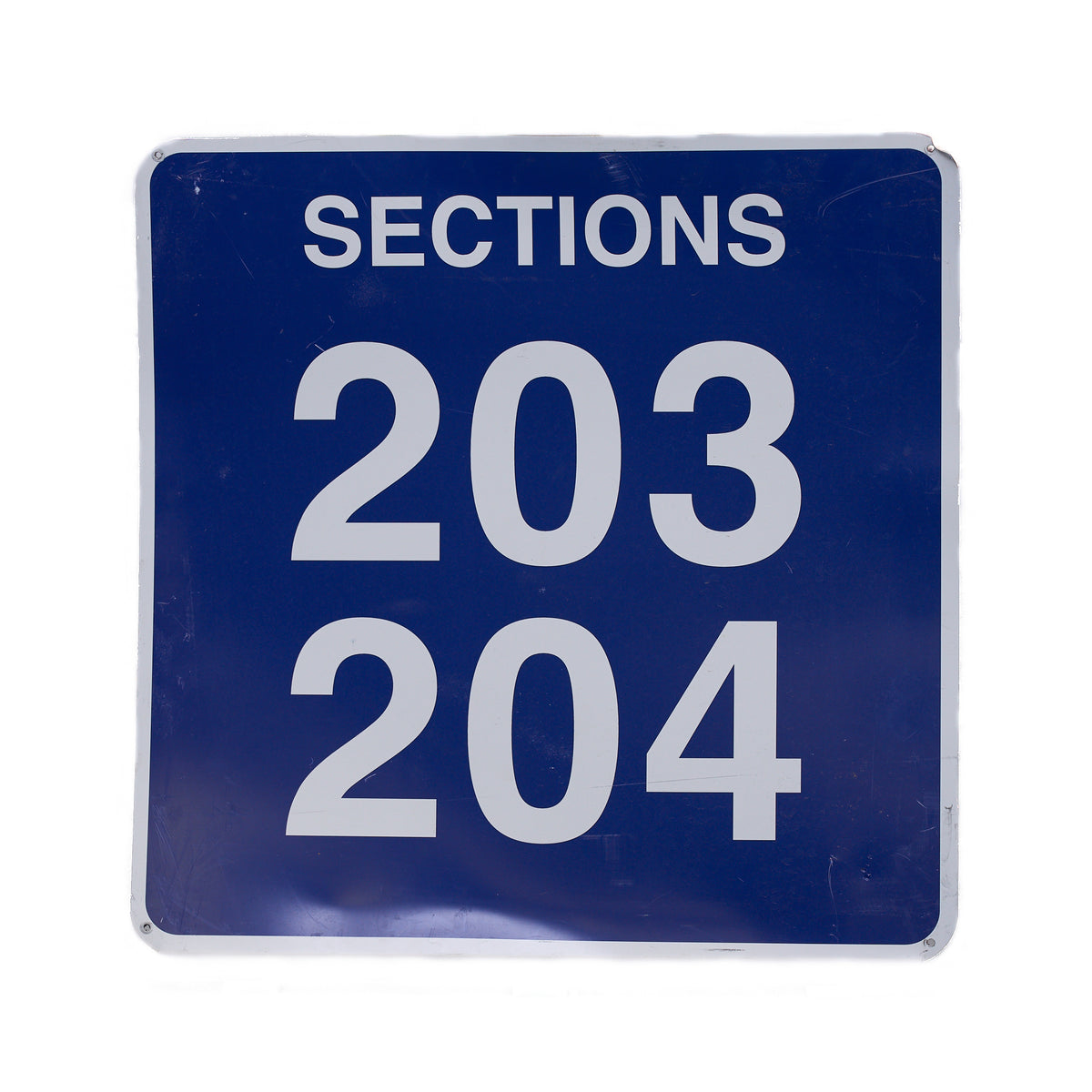 Arizona Football Sections 203 - 204 Sign