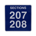 Arizona Football Sections 207 - 208 Sign